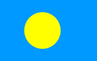 帕劳国旗